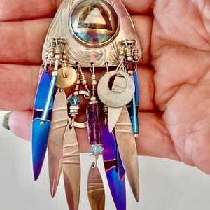 Tabra multicolored earrings